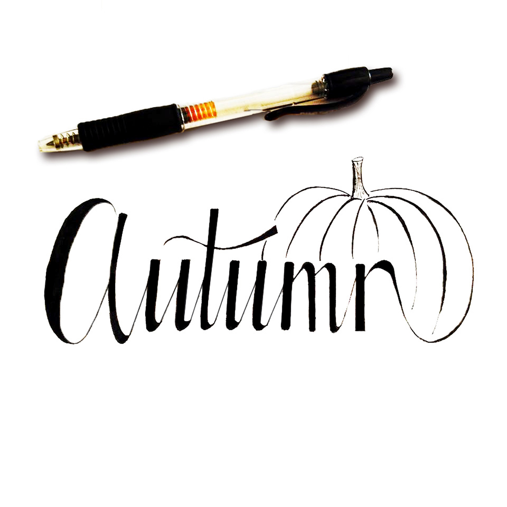 Autumn Handlettering